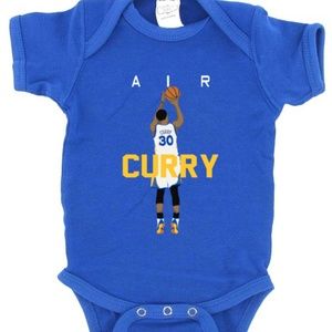 Steph Curry Golden State Warriors Air Baby Onesie